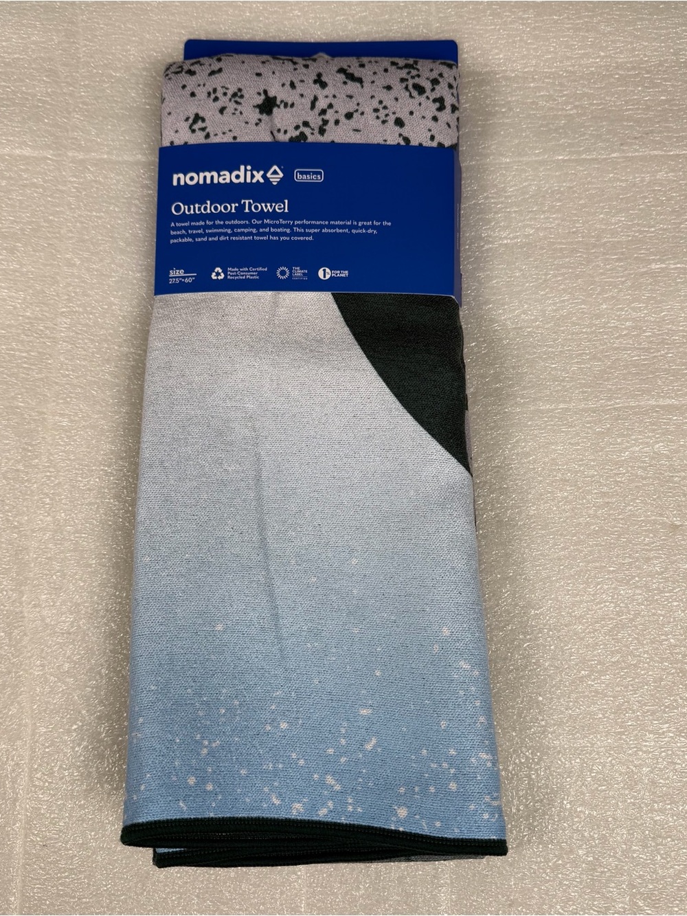 NWT Nomadix Outdoor Towel Yosemite National Park 27.5” x 60” Quick Dry Packable